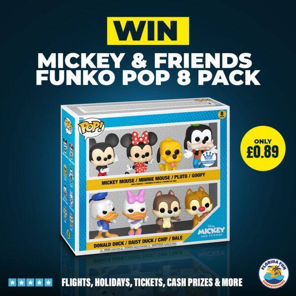 Mickey and Friends Funko Pop 8 Pack