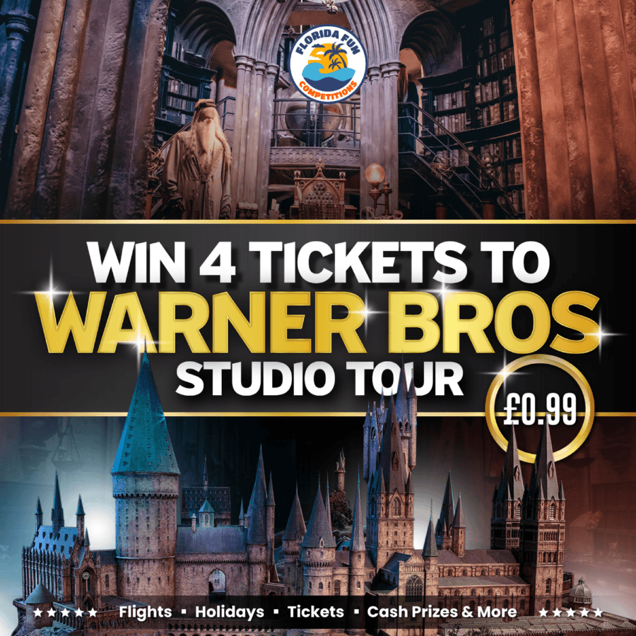 Warner Bros Studio Tour Tickets - FFC Competitions