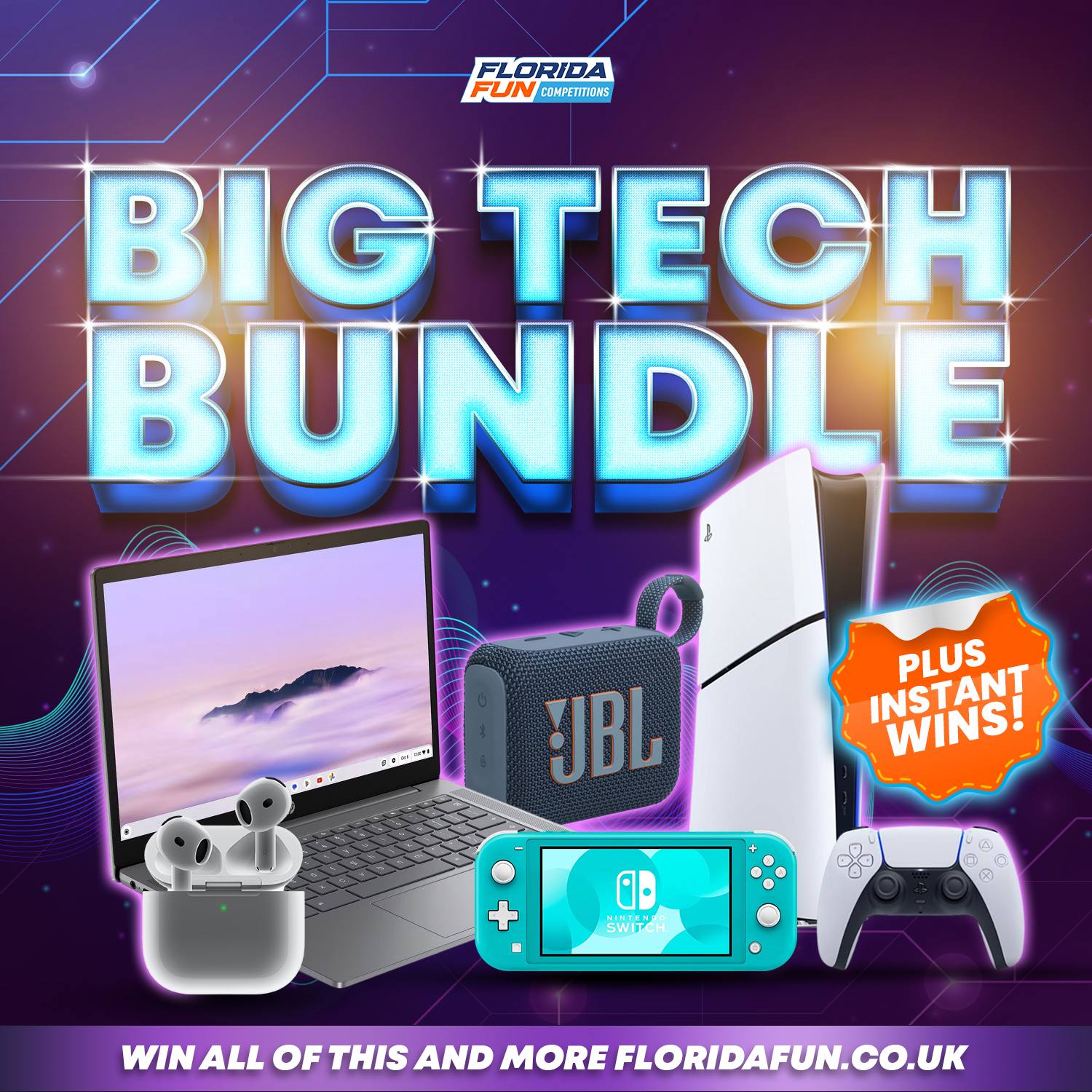 Big Tech Bundle + £500 of Instant Wins - FFC Competitions