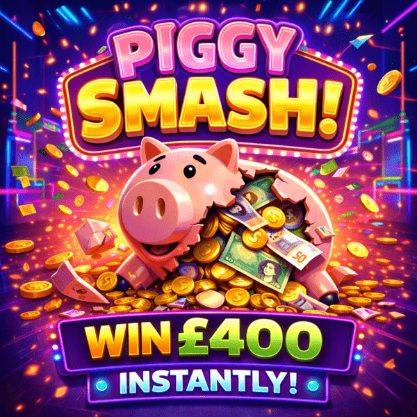 Win £400 With Piggy Smash!
