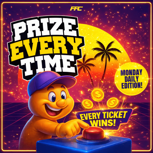 Every Ticket Wins - Monday DAILY Edition!
