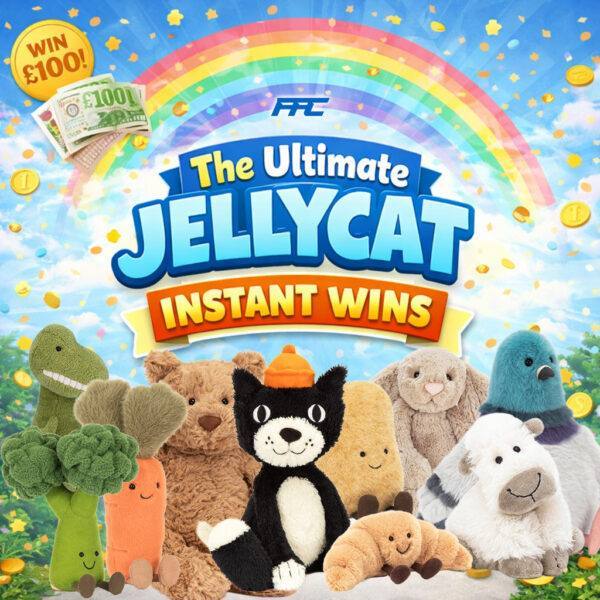 The Ultimate Jellycat Instant Wins - Over 800 chances to win!