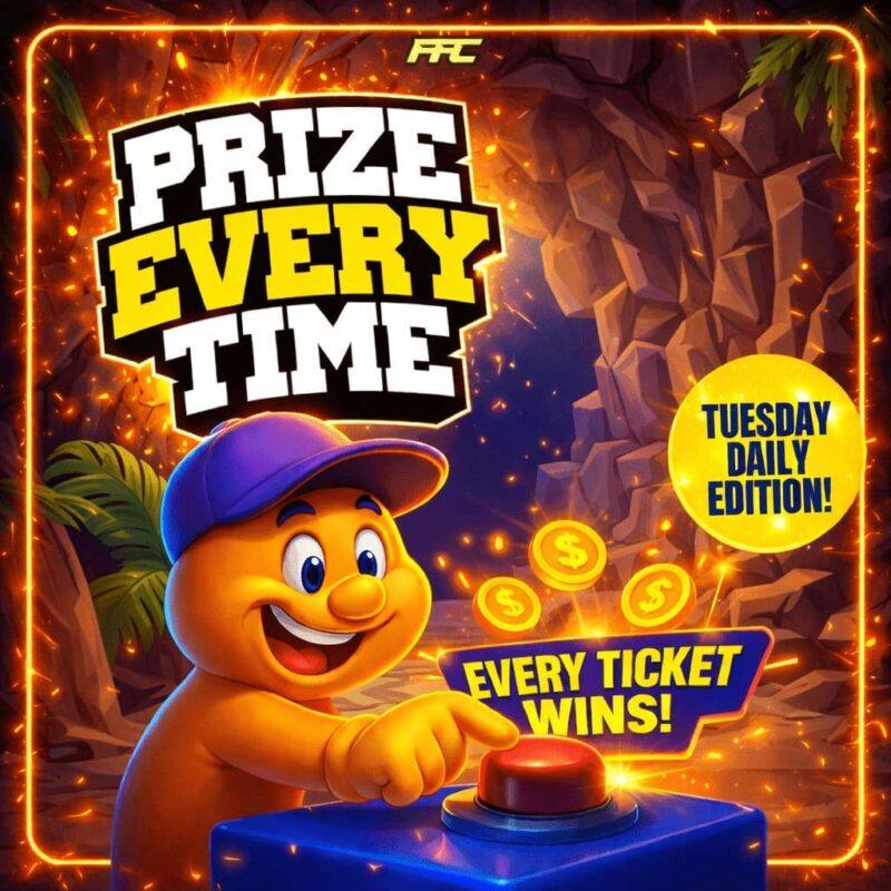 Every Ticket Wins – Tuesday DAILY Edition!