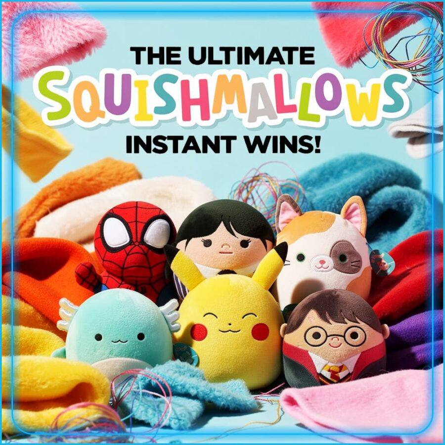 The Ultimate SQUISHMALLOW Instant Wins - Over 1000 chances to win!