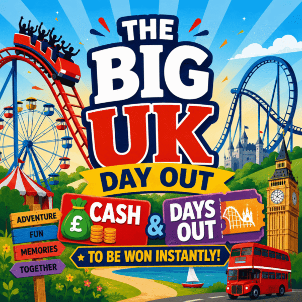 The Big UK Day Out - UK Family Holiday Instant Wins!