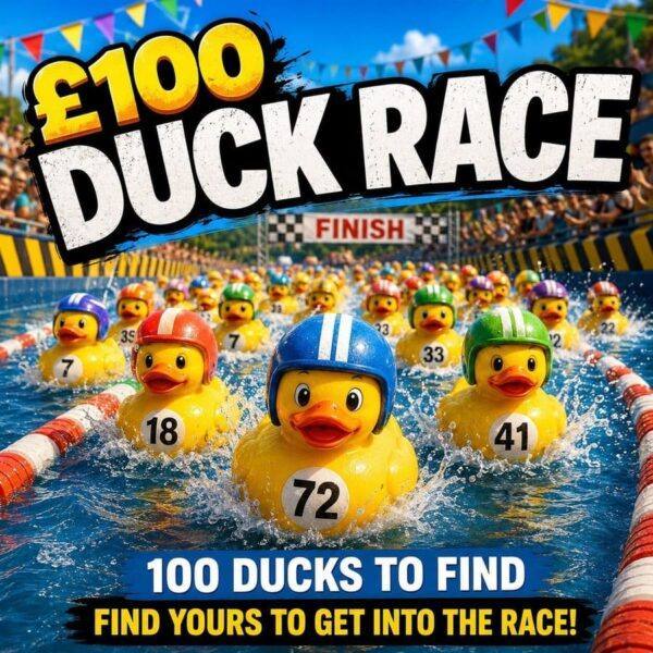 £100 Duck Race - FIND A 🦆 TO GET YOUR ENTRY!