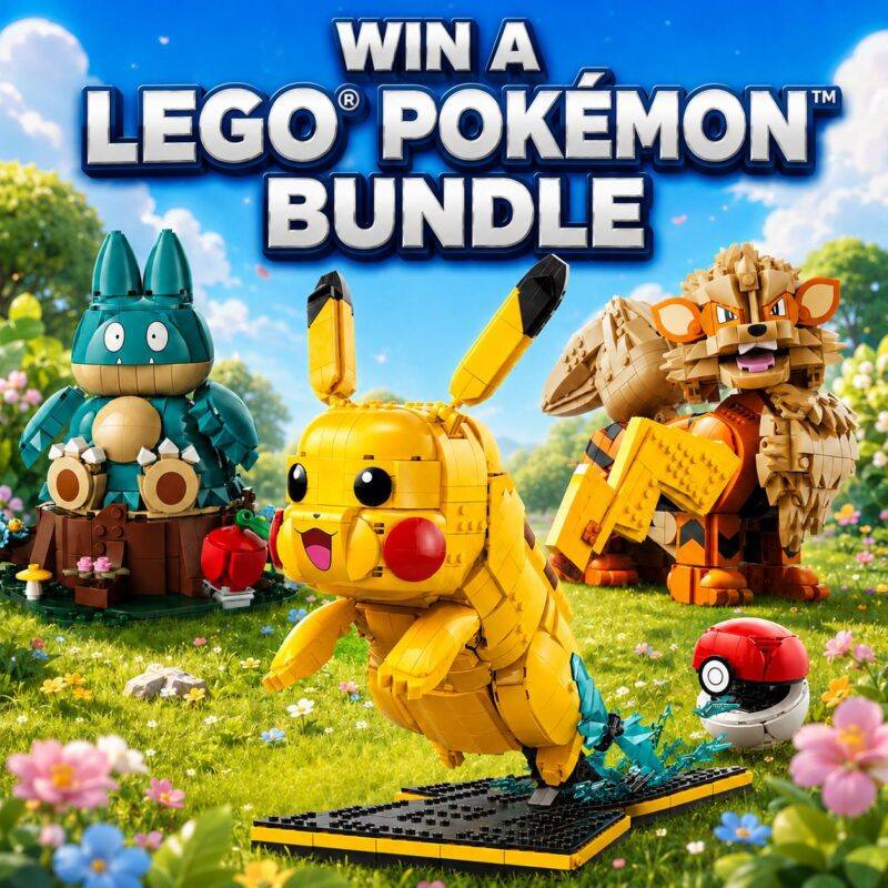 Win A LEGO Pokémon Bundle