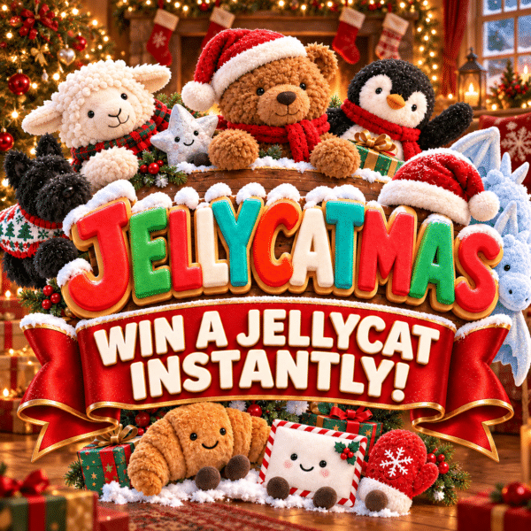 Jellycatmas - Win A Jellycat Instantly From Just 50p!
