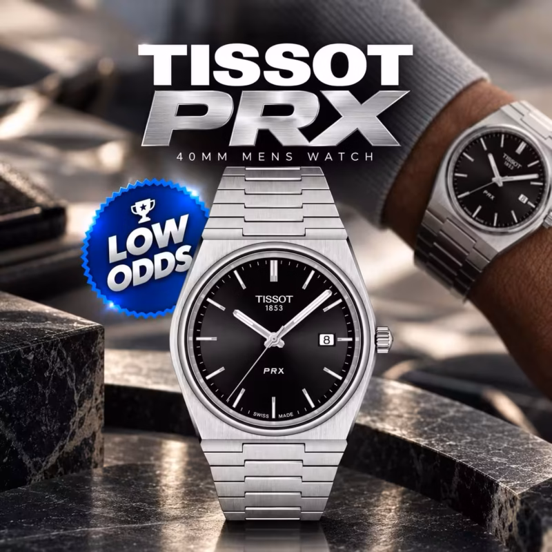 Win A Tissot PRX Watch *LOW ODDS*